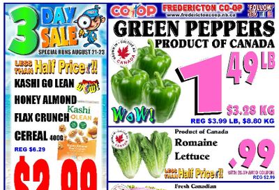 Fredericton Co-op Flyer August 21 to 27