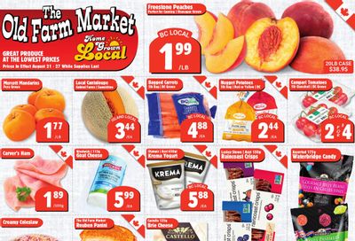 The Old Farm Market (Courtenay) Flyer August 21 to 27