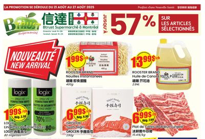 Btrust Supermarket (Montreal) Flyer August 21 to 27