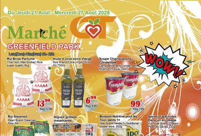Marche C&T (Greenfield Park) Flyer August 21 to 27