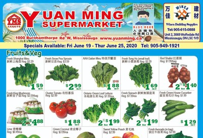 Yuan Ming Supermarket Flyer June 19 to 25