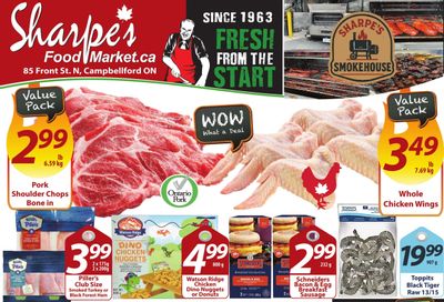 Sharpe's Food Market Flyer August 21 to 27