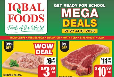 Iqbal Foods Flyer August 21 to 27
