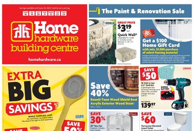 Home Hardware Building Centre (ON) Flyer June 18 to 24