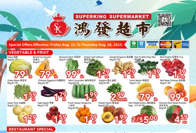 Superking Supermarket (North York) Flyer August 22 to 28