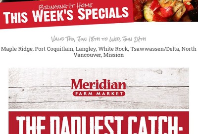 Meridian Meats and Seafood Flyer June 18 to 24