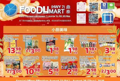 FoodyMart (Warden) Flyer August 22 to 28
