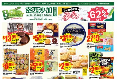 Btrust Supermarket (Mississauga) Flyer August 22 to 28