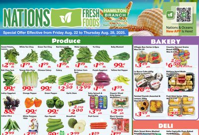 Nations Fresh Foods (Hamilton) Flyer August 22 to 28