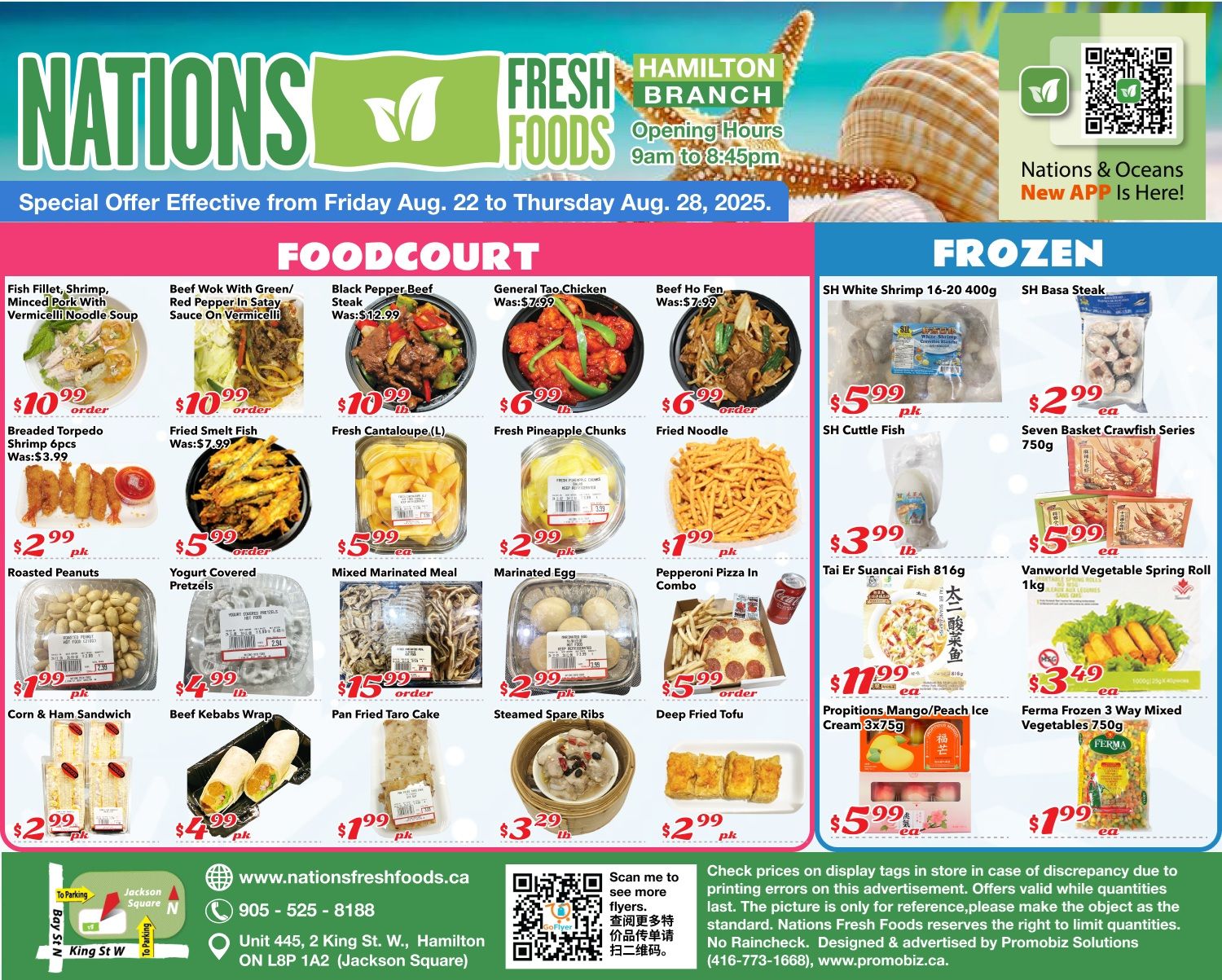 Nations Fresh Foods (Hamilton) Flyer August 22 to 28