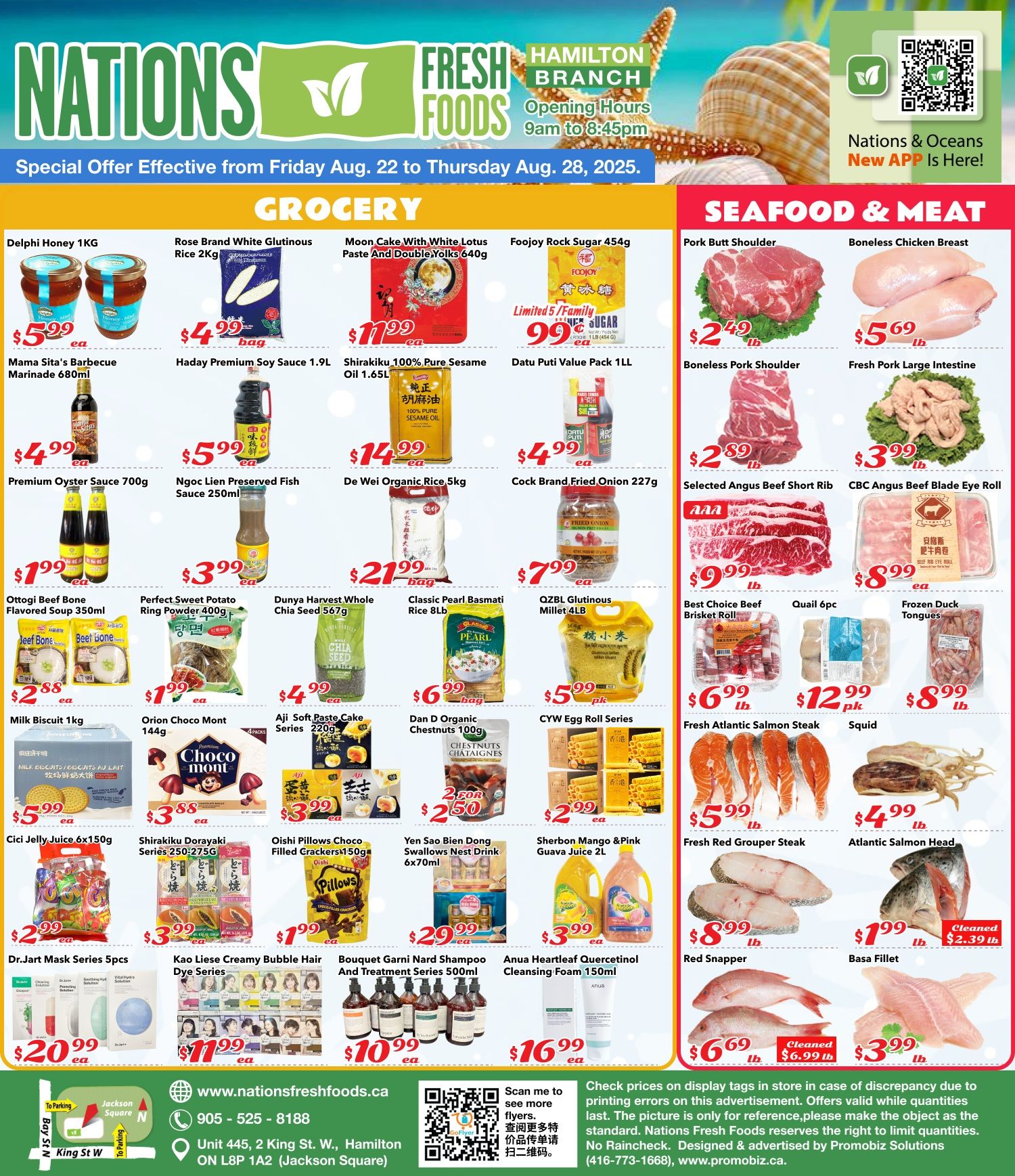 Nations Fresh Foods (Hamilton) Flyer August 22 to 28
