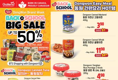 Galleria Supermarket Flyer August 22 to 28 Galleria Supermarket Flyer August 22 to 28