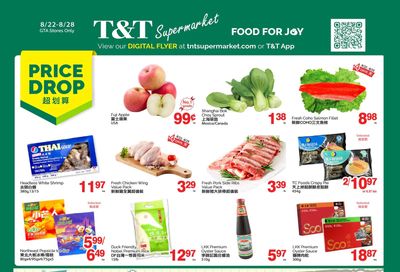 T&T Supermarket (GTA) Flyer August 22 to 28