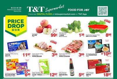 T&T Supermarket (London & Waterloo) Flyer August 22 to 28 T&T Supermarket (London & Waterloo) Flyer August 22 to 28