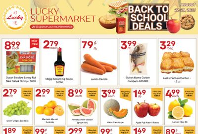 Lucky Supermarket (Winnipeg) Flyer August 22 to 28