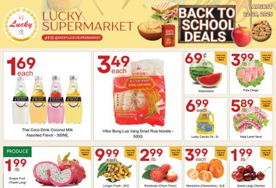 Lucky Supermarket (Surrey) Flyer August 22 to 28