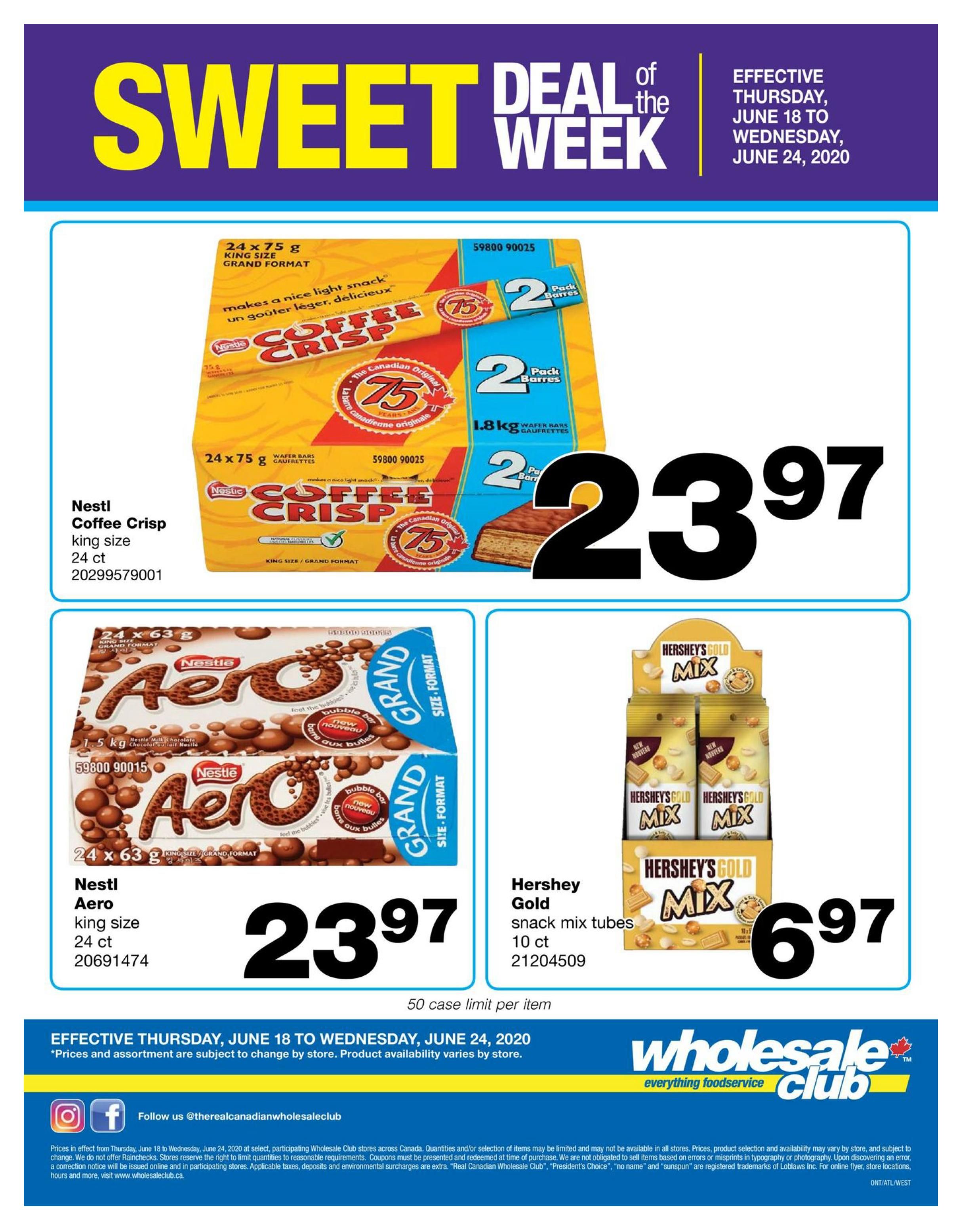 Wholesale Club (West) Flyer June 18 to 24