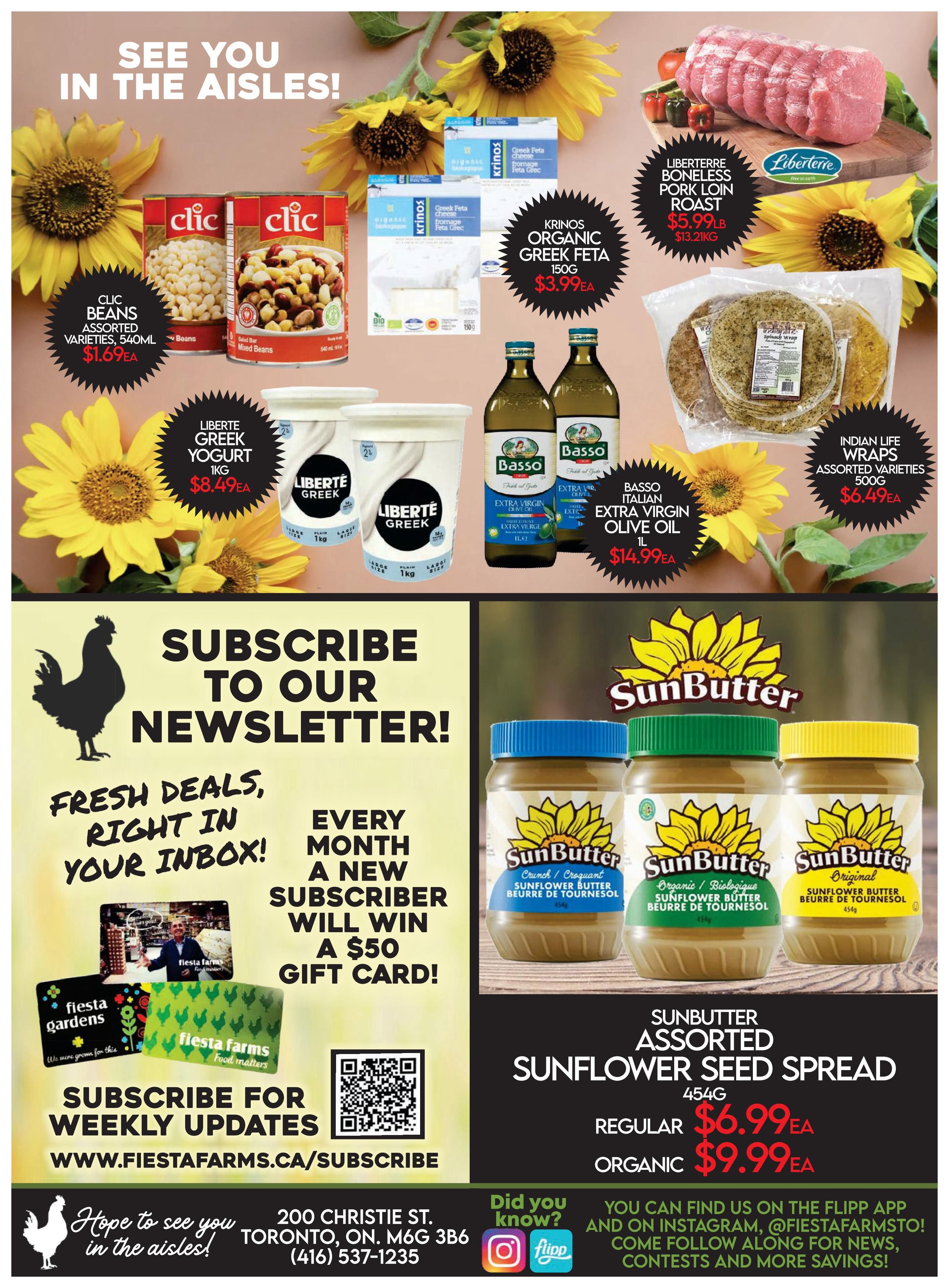 Fiesta Farms Flyer August 22 to 28