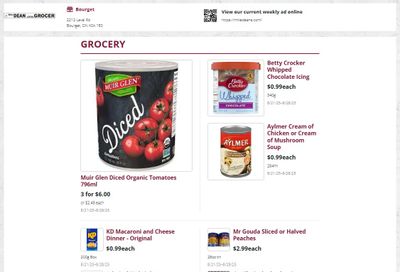 Mike Dean Local Grocer Flyer August 22 to 28 Mike Dean Local Grocer Flyer August 22 to 28