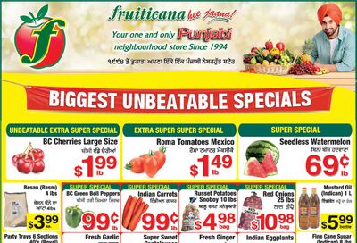 Fruiticana (Kelowna) Flyer August 22 to 27