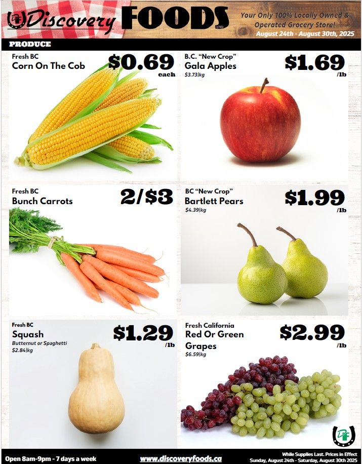 Discovery Foods Flyer August 24 to 30