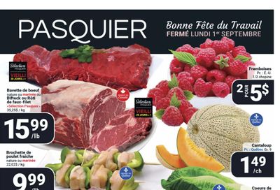Pasquier Flyer August 28 to September 3