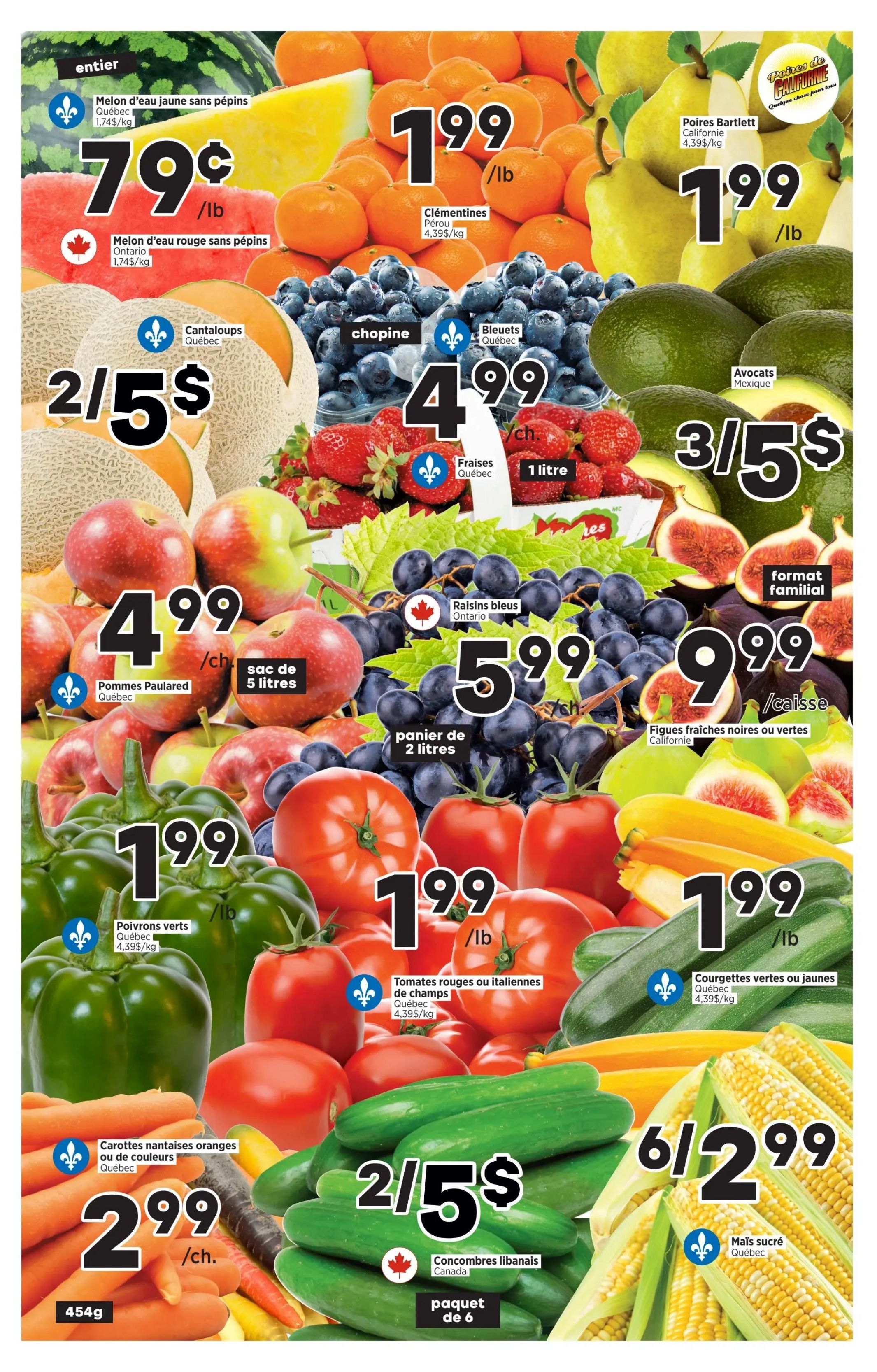 Val-Mont Flyer August 28 to September 3