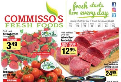 Commisso's Fresh Foods Flyer June 19 to 25