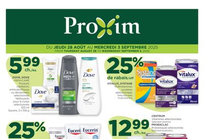 Proxim Flyer August 28 to September 3