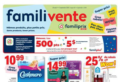 Familiprix Extra Flyer August 28 to September 3