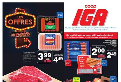 Coop IGA (QC) Flyer August 28 to September 3