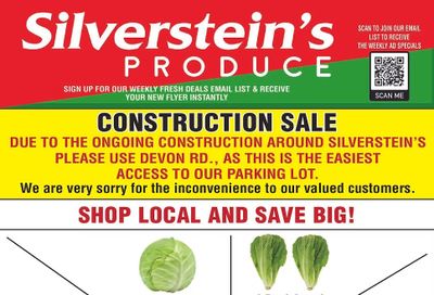 Silverstein's Produce Flyer August 26 to 30