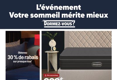Dormez-vous Flyer August 27 to September 2