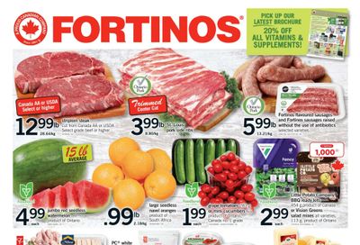 Fortinos Flyer August 28 to September 3 Fortinos Flyer August 28 to September 3