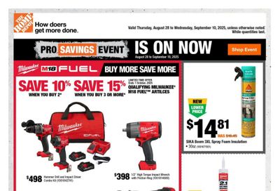 Home Depot (Atlantic) Flyer August 28 to September 10 Home Depot (Atlantic) Flyer August 28 to September 10