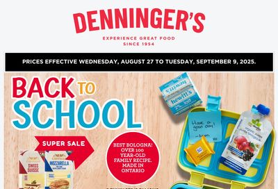 Denninger's Monthly Flyer August 27 to September 9 Denninger's Monthly Flyer August 27 to September 9