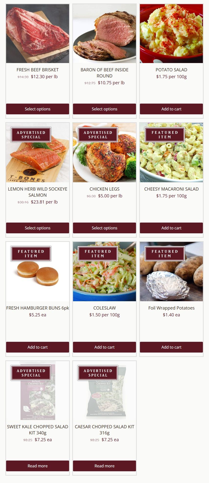 T-Bone's Flyer August 27 to September 2