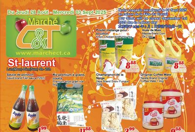 Marche C&T (St. Laurent) Flyer August 28 to September 3