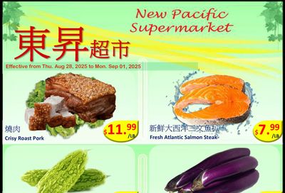 New Pacific Supermarket Flyer August 28 to September 1