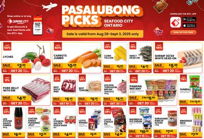 Seafood City Supermarket (ON) Flyer August 28 to September 3