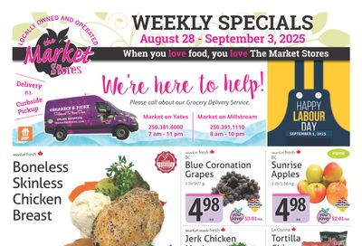 The Market Stores Flyer August 28 to September 3