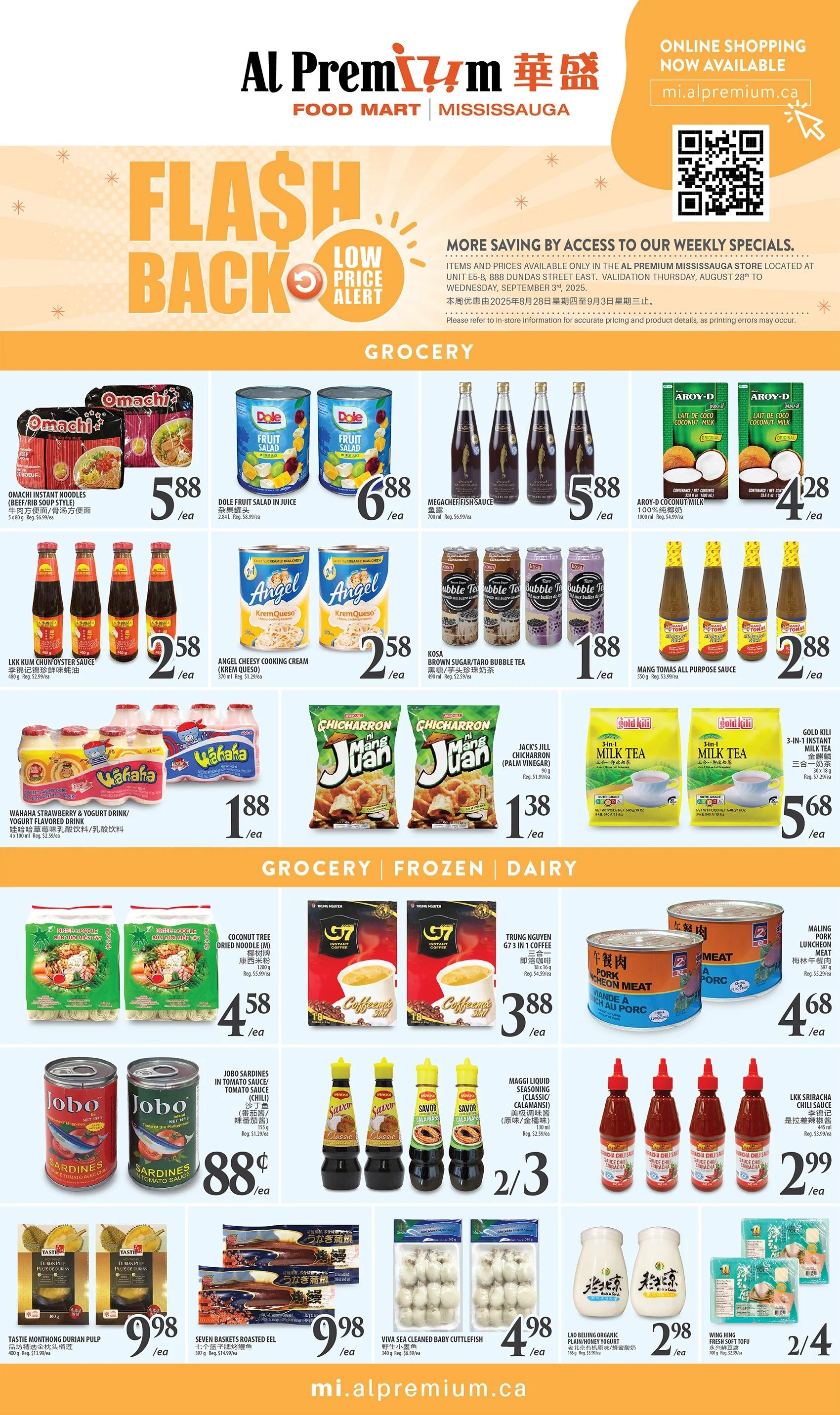 Al Premium Food Mart (Mississauga) Flyer August 28 to September 3