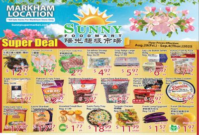 Sunny Foodmart (Markham) Flyer August 29 to September 4