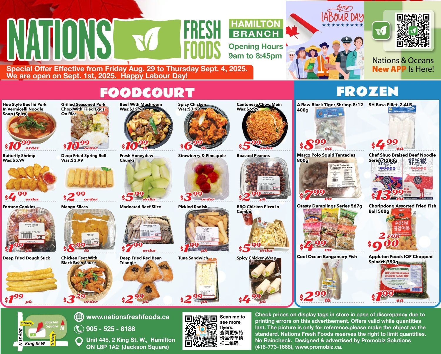 Nations Fresh Foods (Hamilton) Flyer August 29 to September 4