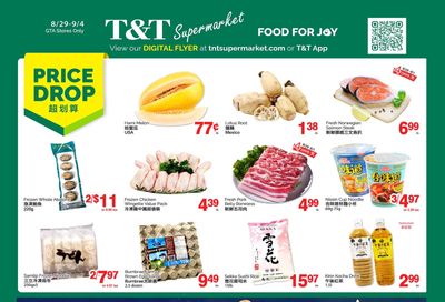 T&T Supermarket (GTA) Flyer August 29 to September 4