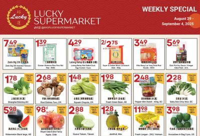 Lucky Supermarket (Calgary) Flyer August 29 to September 4