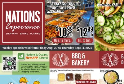 Nations Fresh Foods (Toronto) Flyer August 29 to September 4