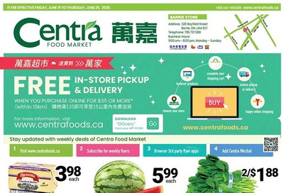 Centra Foods (Barrie) Flyer June 19 to 25