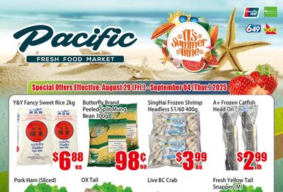 Pacific Fresh Food Market (North York) Flyer August 29 to September 4