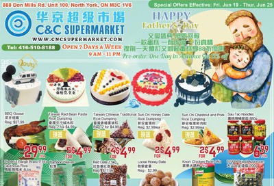 C&C Supermarket Flyer June 19 to 25
